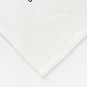 De meest geliefde moederfoto vlootsbank fleece deken (Hoek)