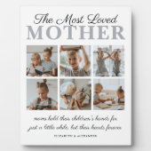 De meest geliefde moeders foto Plaque Fotoplaat (Voorkant)