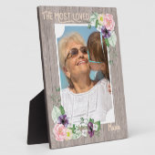 De meest geliefde Nana - de Rustische Waterverf Fl Fotoplaat (Zijkant)