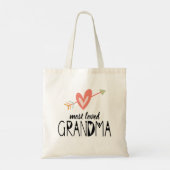 De meest geliefde oma-Canvas tas (Achterkant)