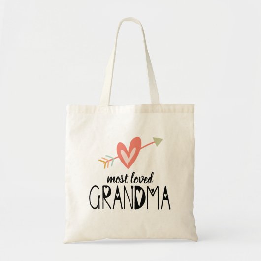 De meest geliefde oma-Canvas tas (Voorkant)