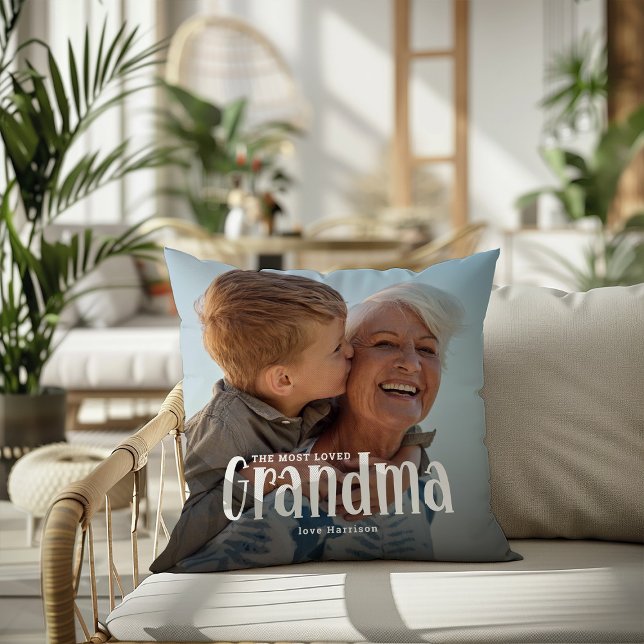De Meest Geliefde OMA ' Cute Cadeau  Kussen (Creator heeft geüpload)