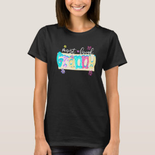 De meest geliefde oma Happy Mothers Dag T-shirt