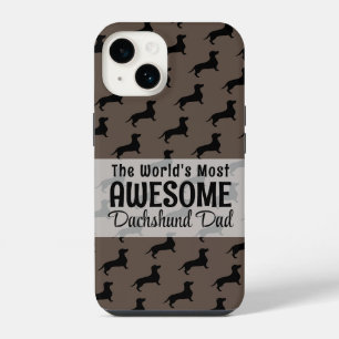 De meest geweldige Dachshund-papacadeau ter wereld iPhone 14 Hoesje
