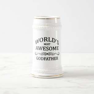 De meest Geweldige godfather ter wereld Bierpul
