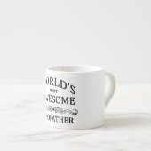 De meest Geweldige godfather ter wereld Espresso Kop (Voorkant rechts)