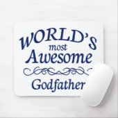 De meest Geweldige godfather ter wereld Muismat (Met muis)