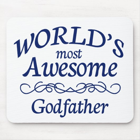 De meest Geweldige godfather ter wereld Muismat (Voorkant)