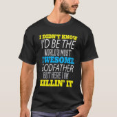 De meest Geweldige godfather van de Mannen wereld: T-shirt (Voorkant)