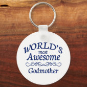 De meest Geweldige godmoeder ter wereld Sleutelhanger (Voorkant)