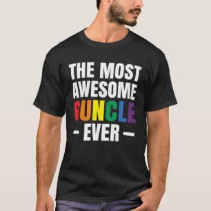 De meest Geweldige Guncle ooit Gay Uncle LGBT Prid T-shirt