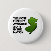 De meest Geweldige staat in Nation Ronde Button 5,7 Cm (Voorkant)