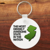 De meest Geweldige staat in Nation Sleutelhanger (Voorkant)
