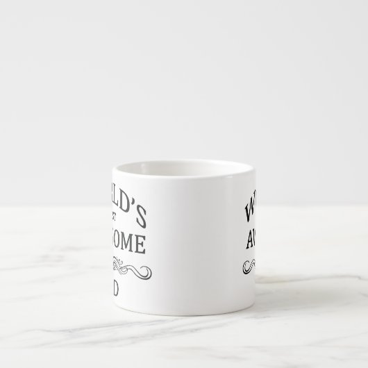 De meest Geweldige vader ter wereld Espresso Kop (Voorkant)