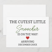 De meest gladde scheuter is onderweg naar de zwang aankondiging (Voorkant / Achterkant)