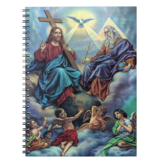 De meest Heilige Drieventig-laptop Notitieboek (Voorkant)