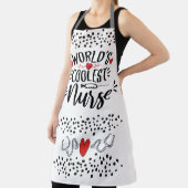 De meest koelste verpleegster ter wereld, cheetah, schort (Insitu)