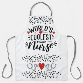 De meest koelste verpleegster ter wereld, cheetah, schort (Voorkant)