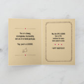 De meest legendarische schoonvader aller tijden kaart (Binnen)