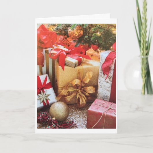 DE MEEST ONDERBROKEN TIJD VAN HET JAAR "CHRISTMAS" FEESTDAGEN KAART (Voorkant)