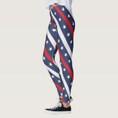 De meest patriottische Amerikaanse vlag | 4e juli Leggings (Links)