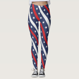 De meest patriottische Amerikaanse vlag | 4e juli  Leggings