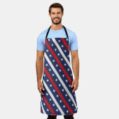 De meest patriottische Amerikaanse vlag | 4e juli Schort (Gedragen)