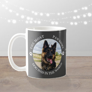 De meest pawsome hond papa foto koffiemok