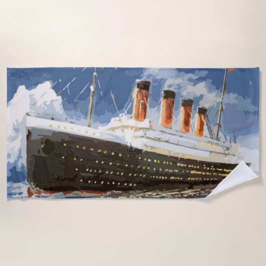 de meest populaire boot ter wereld  strandlaken (Voorkant)