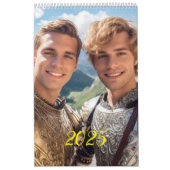 De meest romantische mannen. 2025 kalender (Hoes)