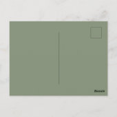 De meest trouwe vriend briefkaart (Achterkant)