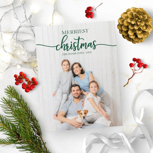 De meest veeleisende kerstdag Unieke Fotovakantie- Briefkaart