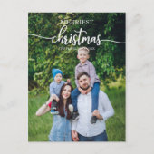 De meest veeleisende kerstdag Unieke Fotovakantie- Briefkaart (Voorkant)