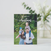 De meest veeleisende kerstdag Unieke Fotovakantie- Briefkaart (Staand voorkant)