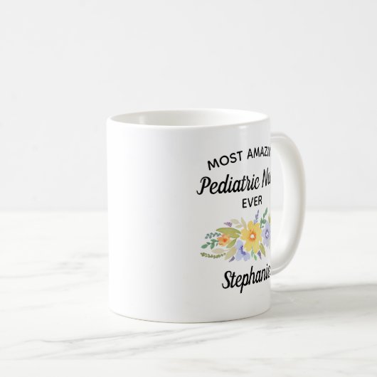 De meest verbazingwekkende verpleegster ooit  Flor Koffiemok (Voorkant rechts)