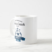 De meest verbazingwekkende Voetbal coach ooit beda Koffiemok (Voorkant links)