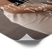 De meest verbluffende mam-kalligrafie op maat poster (Hoek)