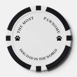 De meest vervelende hond pap poker chips
