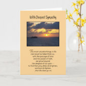 De meest waardevolle dingen: sympathie kaart (Gele Bloem)