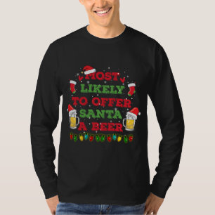 De meest waarschijnlijke aanbieding aan de kerstma t-shirt