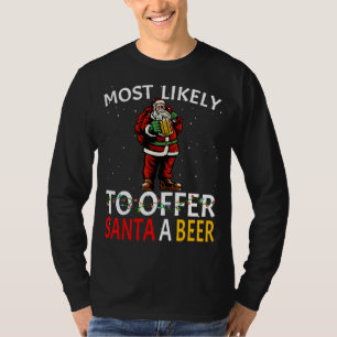 De meest waarschijnlijke aanbieding aan de kerstma t-shirt