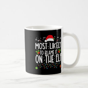 De meest waarschijnlijke beschuldiging aan de Elf  Koffiemok