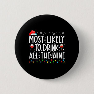 De meest waarschijnlijke Drink van de gehele wijnf Ronde Button 5,7 Cm