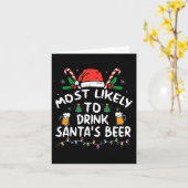 De meest waarschijnlijke Drink voor kerstmis van d Kaart (Gele Bloem)