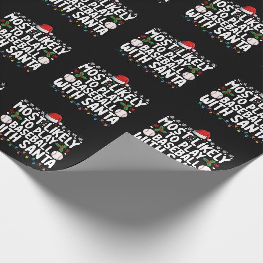 De meest waarschijnlijke is dat je honkbal speelt  cadeaupapier (Hoek)