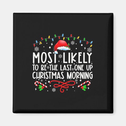 De meest waarschijnlijke is de laatste op kerstavo magneet (Voorkant)