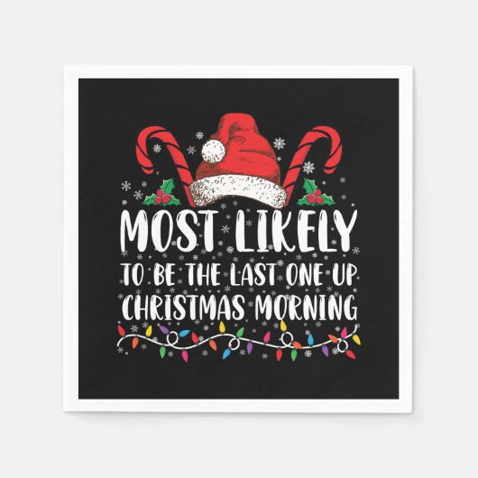 De meest waarschijnlijke is de laatste op kerstavo servet (Voorkant)