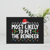 De meest waarschijnlijke kerstfeestdag in de rendi kaart (Staand voorkant)