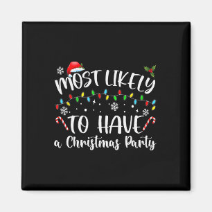 De meest waarschijnlijke kerstfeestdag is een kers magneet