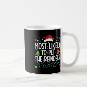 De meest waarschijnlijke kerstman van de renniffer koffiemok